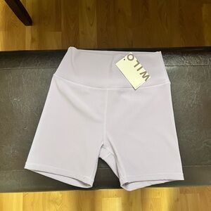 Wilo the Label High-Waist Lavender Bike Short - Medium